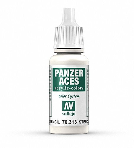 Vallejo Panzer Aces Stencil Acrylic Non Toxic Paints 17ml VJ70313