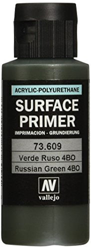 Vallejo Russian Green Surface Primer Acrylic Polyurethane 60ml VAL-73609
