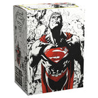 Dragon Shield Sleeves Standard Size Dual Matte Superman Core Red/White 100 Ct ATM16076