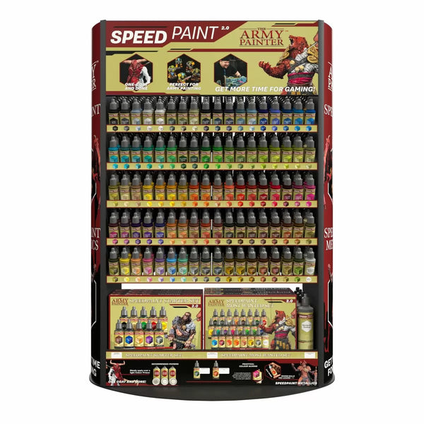 Display: Army Painter Speedpaint Counter Rack 2023