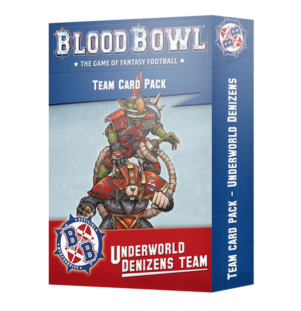 Games Workshop Blood Bowl Underworld Denizens Team Card Pack 202-35