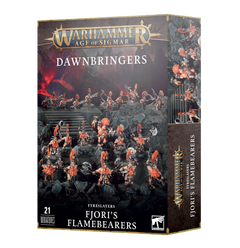 Games Workshop Warhammer Age Of Sigmar Grand Alliance Order Fyreslayers Fjori'S Flamebearers 84-27