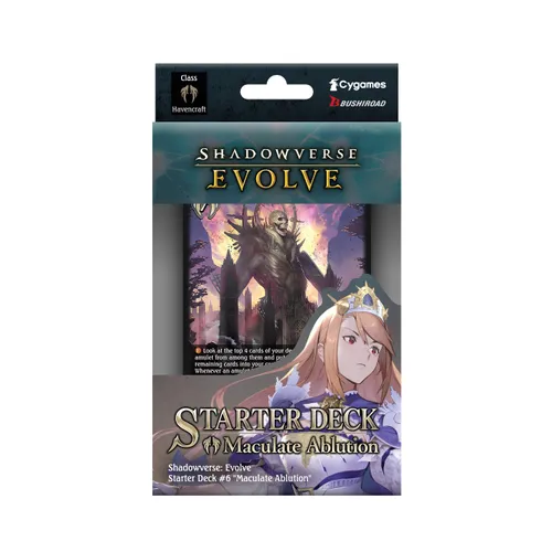 Shadowverse Evolve: Maculate Ablution Starter Deck