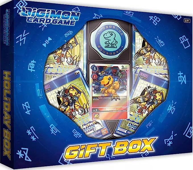 Bandai | Digimon Classic Gift Box | Card Game | Ages 6+ | 2 Players | 10+ Minutes Playing Time (BCL2596220)