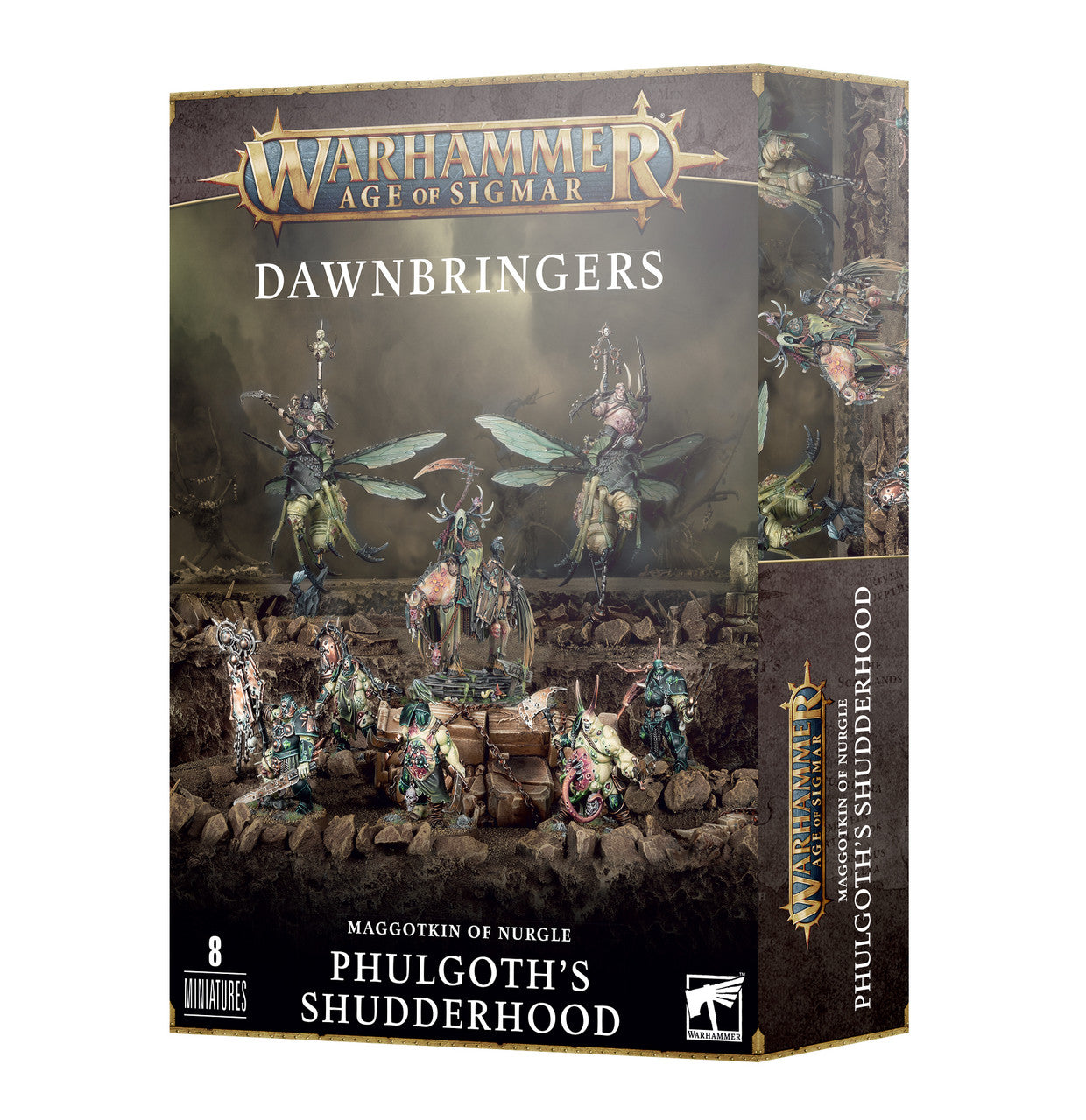 Games Workshop Warhammer Age Of Sigmar Grand Alliance Chaos Maggotkin Phulgoth'S Shudderhood 83-30