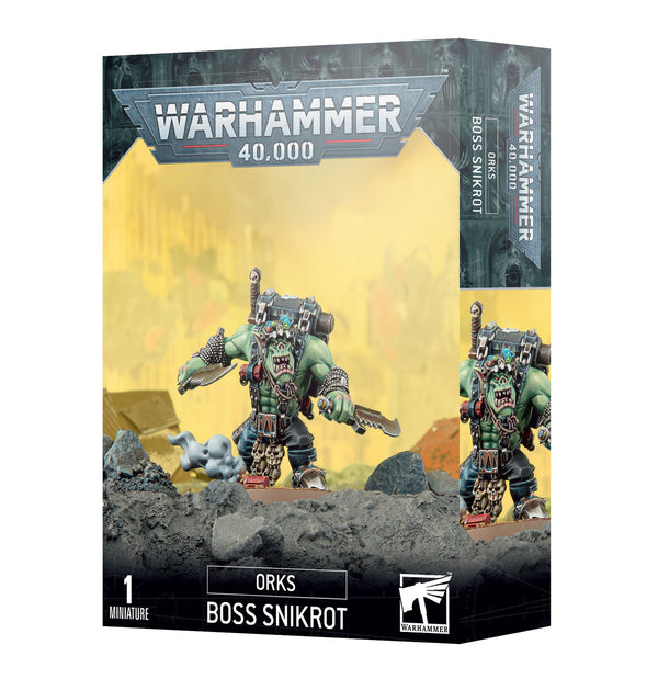 Games Workshop Warhammer 40K Xenos Armies Orks Boss Snikrot 50-42