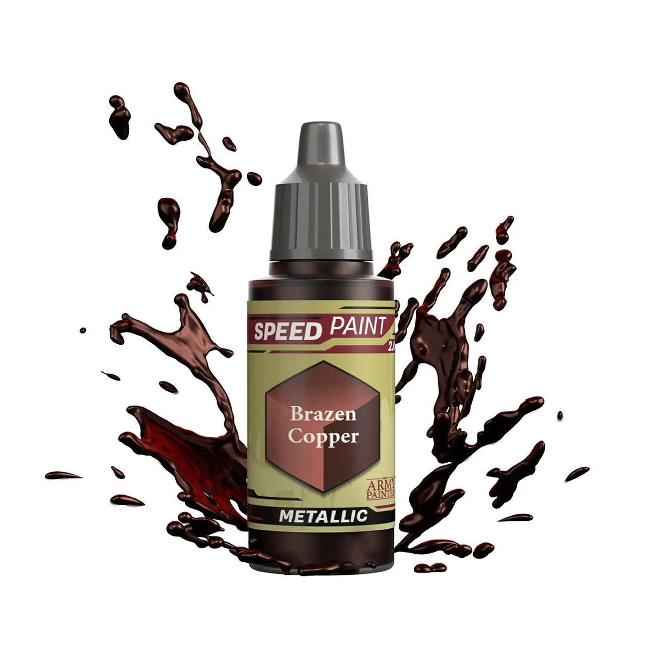 The Army Painter SpeedPaint 2.0 Brazen Copper Non Toxic Paints 18ml WP2073