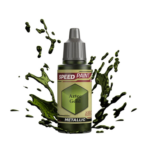 The Army Painter SpeedPaint 2.0 Aztec Gold Non Toxic Paints 18ml WP2075