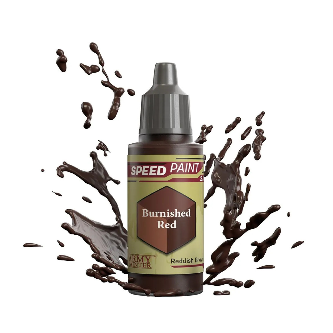 The Army Painter SpeedPaint 2.0 Burnished Red Non Toxic Paints 18ml WP2083