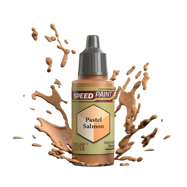 The Army Painter SpeedPaint 2.0 Pastel Salmon Non Toxic Paints 18ml WP2085