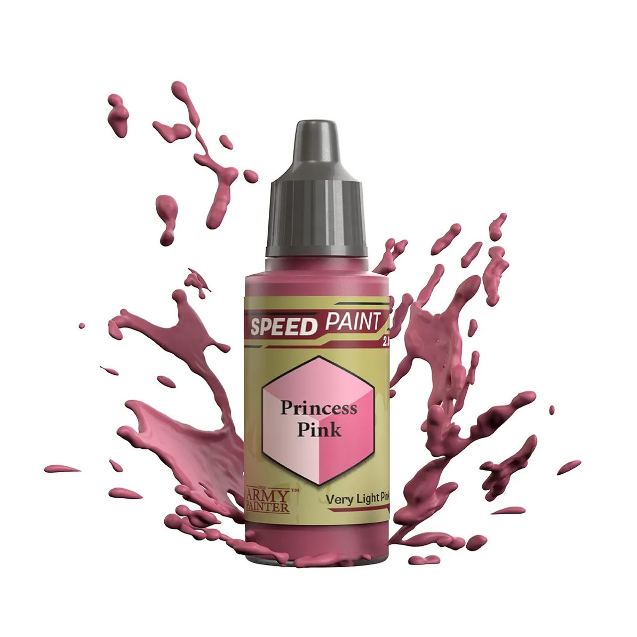 The Army Painter SpeedPaint 2.0 Princess Pink Non Toxic Paints 18ml WP2086