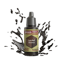 The Army Painter SpeedPaint 2.0 Satchel Brown Non Toxic Paints 18ml WP2068