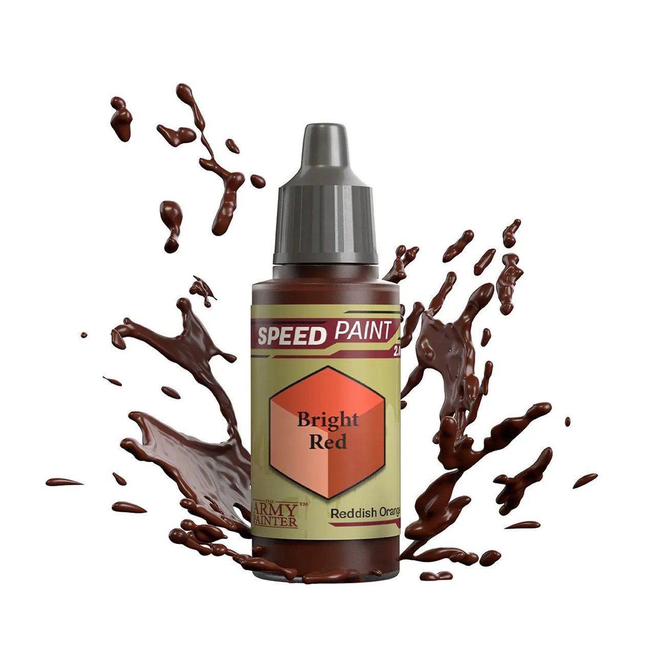 The Army Painter SpeedPaint 2.0 Bright Red Non Toxic Paints 18ml WP2058