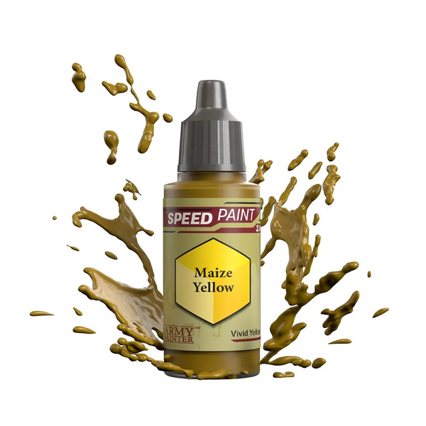 The Army Painter SpeedPaint 2.0 Maize Yellow Non Toxic Paints 18ml WP2059