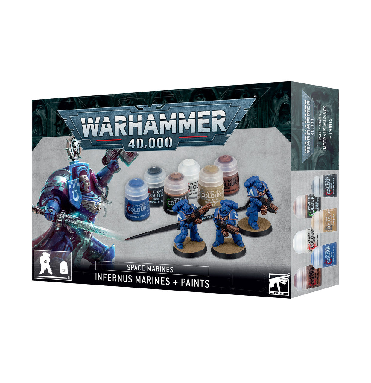 Games Workshop Citadel Infernus Marines+Paint Eng/Spa/Port/Latv/Rom 2023 Edition 60-11