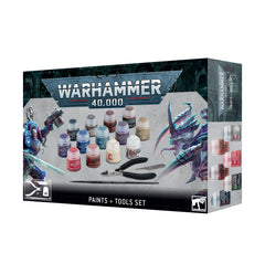 Games Workshop Citadel 40K Paints + Tools Eng/Spa/Port/Latv/Rom 2023 Edition 60-12