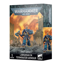 Games Workshop Warhammer 40K Space Marines librarian In Terminator Armour 48-06