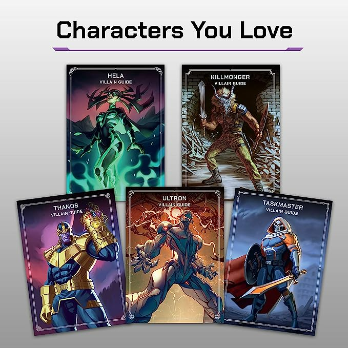 Ravensburger Marvel Villainous Infinite Power Strategy Board Game2 Player Game for Ages 12+ RVB60001871