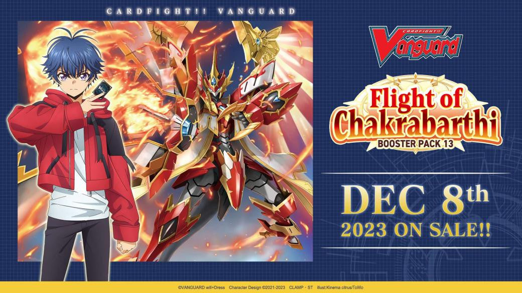 Cardfight!! Vanguard Overdress: Booster: BT13 Flight Of Chakrabarthi (16CT)