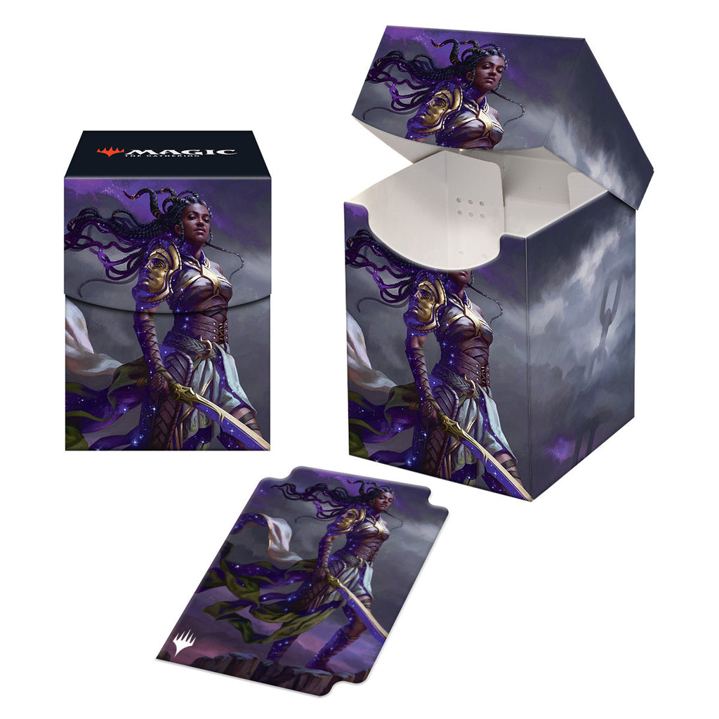 Ultra Pro Deck Box for Magic The Gathering Commander Masters - Anikthea Hand of Erebos Artwork - Store up to 100 Double-Sleeved Cards UPI-19971