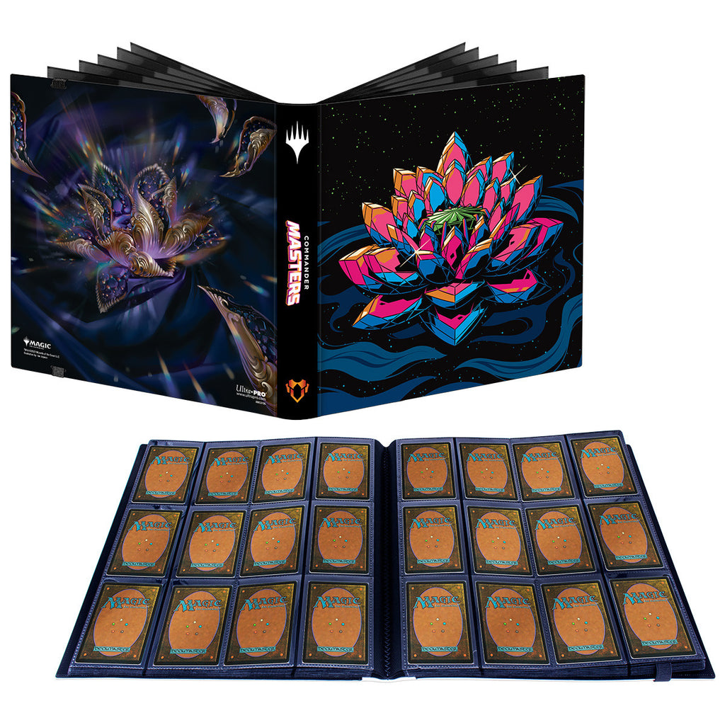 Ultra PRO Magic the Gathering CCG Commander Masters 12-Pocket PRO-Binder Holds up to 480 standard size cards UPI-19980