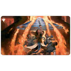 Ultra PRO Commander Masters Fierce Guardianship Blue Standard Gaming Playmat for Magic The Gathering UPI-19990
