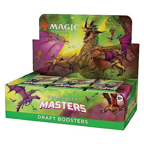 Magic the Gathering CCG: Commander Masters Draft Booster Display (24)
