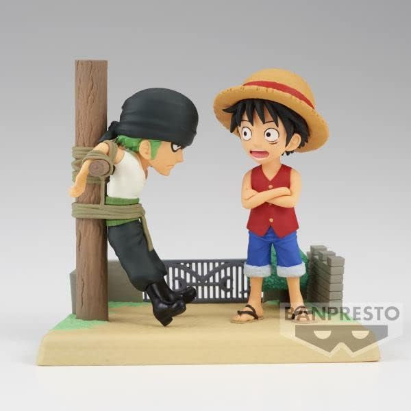 Banpresto - One Piece - Log Stories - Monkey.D.Luffy & Roronoa Zoro, Bandai Spirits World Collectable Figure