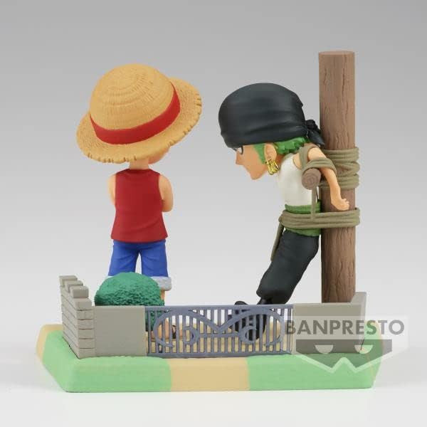 Banpresto - One Piece - Log Stories - Monkey.D.Luffy & Roronoa Zoro, Bandai Spirits World Collectable Figure
