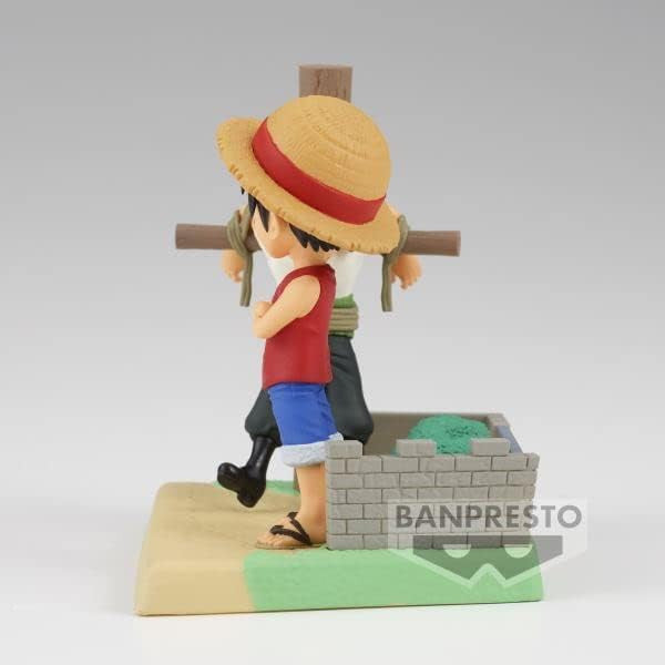Banpresto - One Piece - Log Stories - Monkey.D.Luffy & Roronoa Zoro, Bandai Spirits World Collectable Figure
