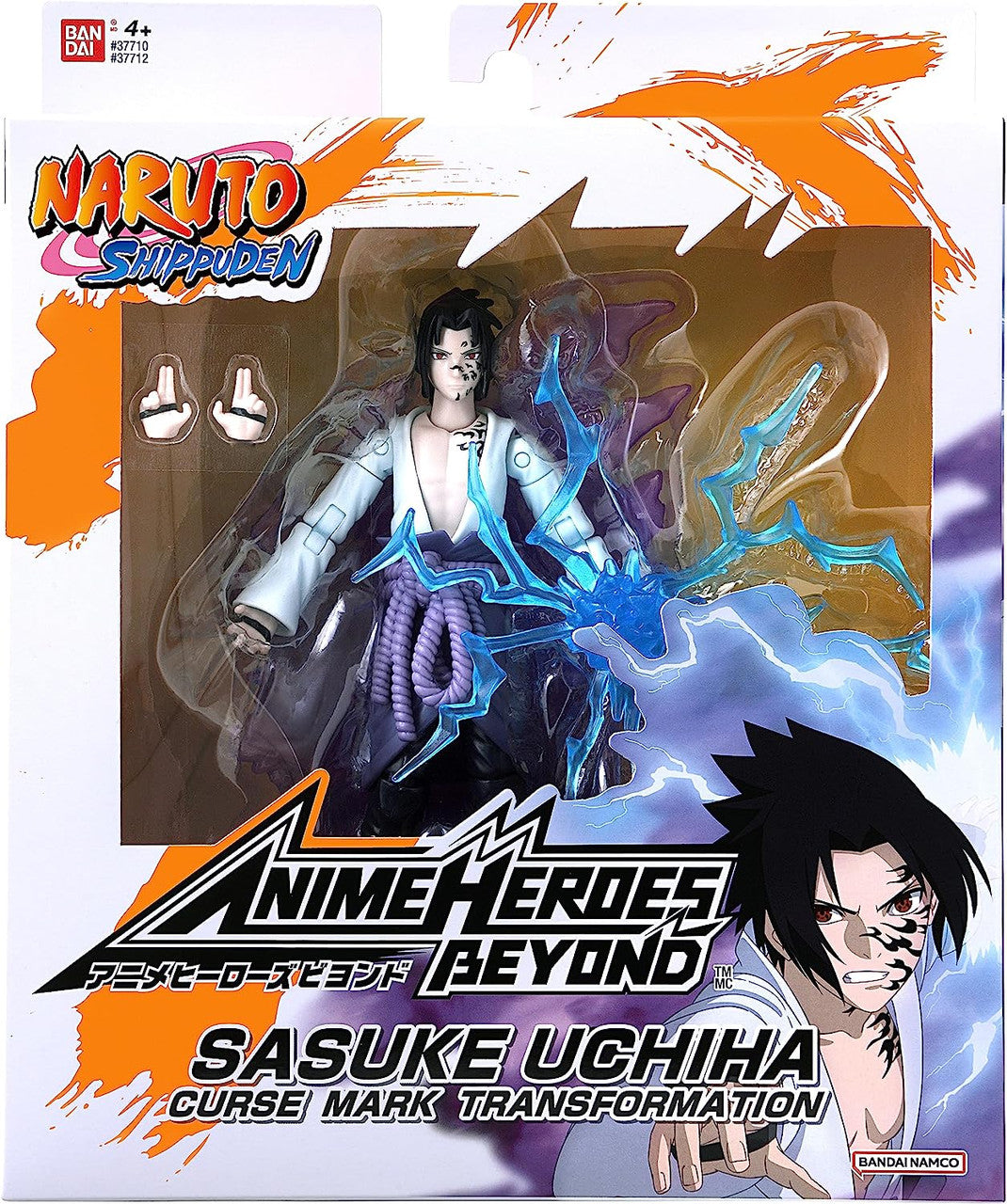 ANIME HEROES Beyond - Naruto - Sasuke Uchiha Curse Mark Transformation Action Figure