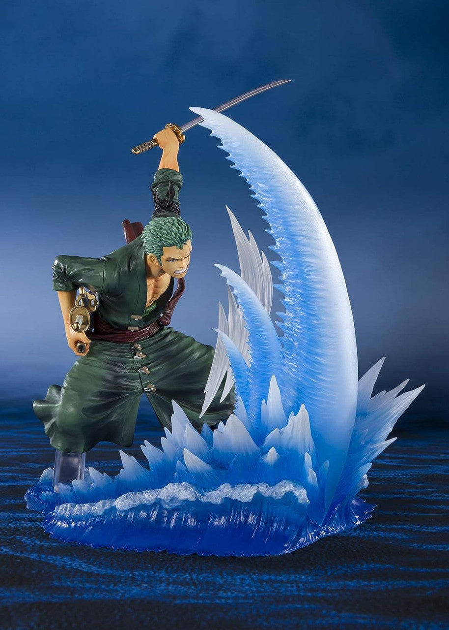 Bandai Tamashii Nations Figuartszero Roronoa -Zoro- Yakkodori "Onepiece",White