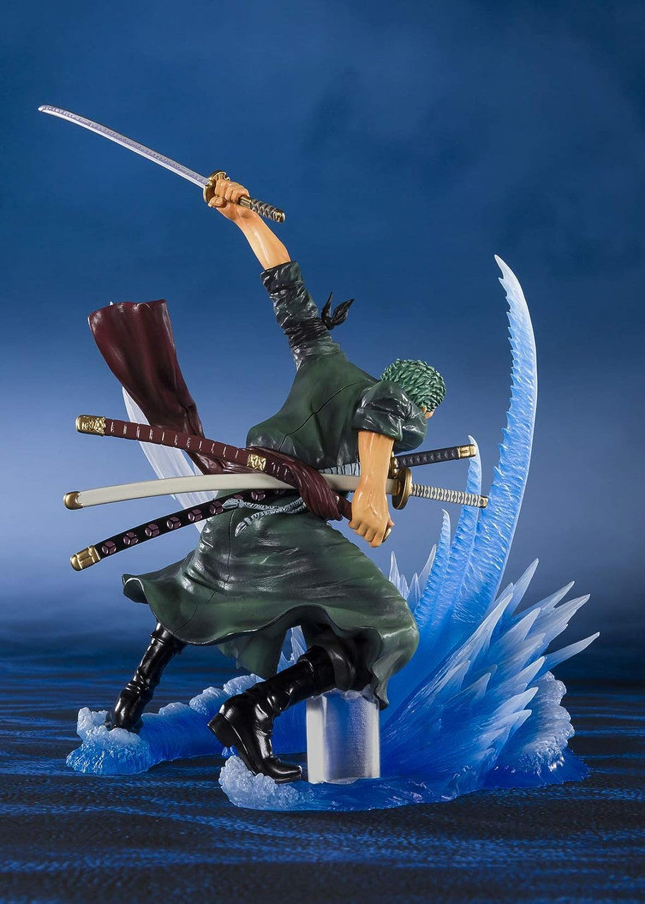 Bandai Tamashii Nations Figuartszero Roronoa -Zoro- Yakkodori "Onepiece",White