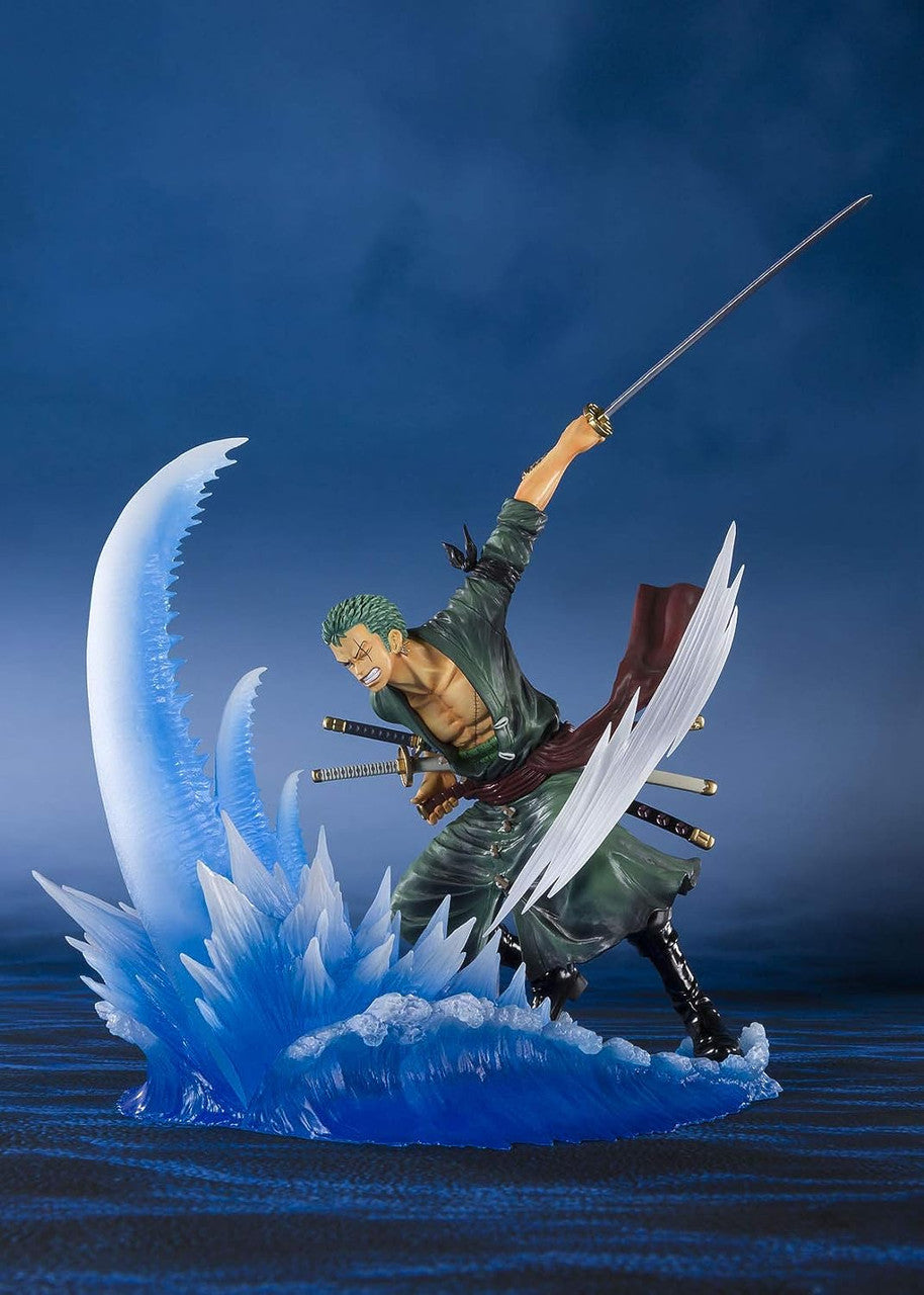 Bandai Tamashii Nations Figuartszero Roronoa -Zoro- Yakkodori "Onepiece",White