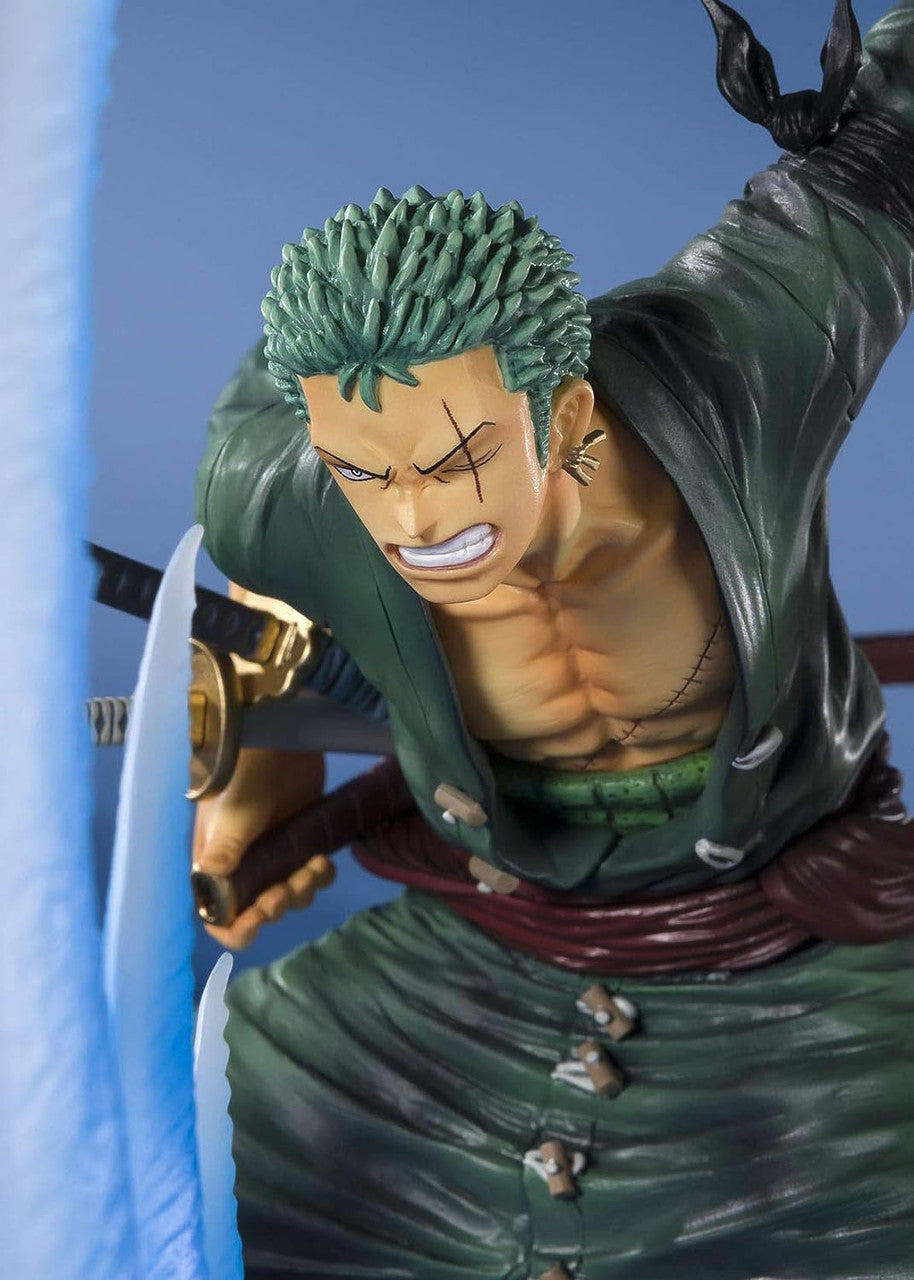 Bandai Tamashii Nations Figuartszero Roronoa -Zoro- Yakkodori "Onepiece",White