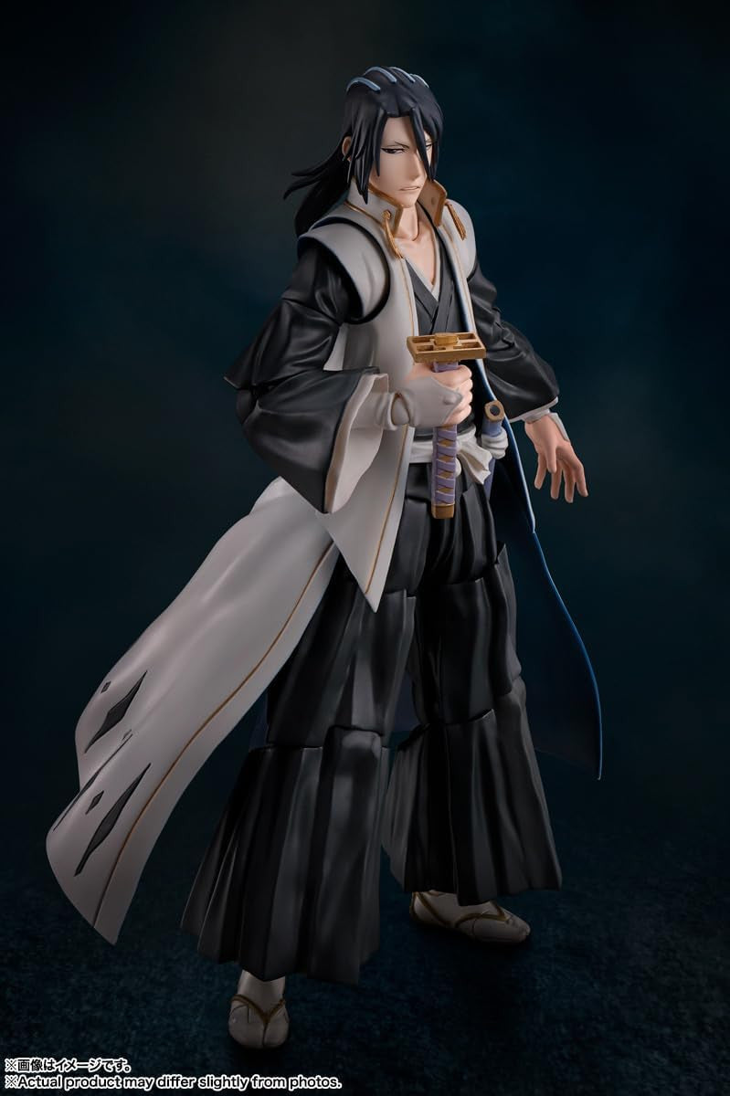 TAMASHII NATIONS - Bleach: Thousand-Year Blood War - Byakuya Kuchiki, Bandai Spirits S.H.Figuarts Action Figure