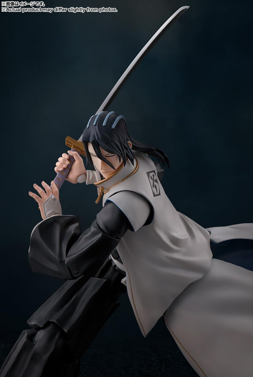 TAMASHII NATIONS - Bleach: Thousand-Year Blood War - Byakuya Kuchiki, Bandai Spirits S.H.Figuarts Action Figure