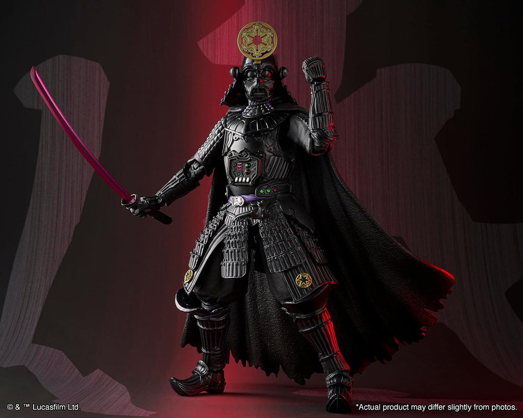 TAMASHII NATIONS - Star Wars: OBI-Wan Kenobi - Samurai Taisho Darth Vader (Vengeful Spirit), Bandai Spirits Meisho Movie Realization Action Figure