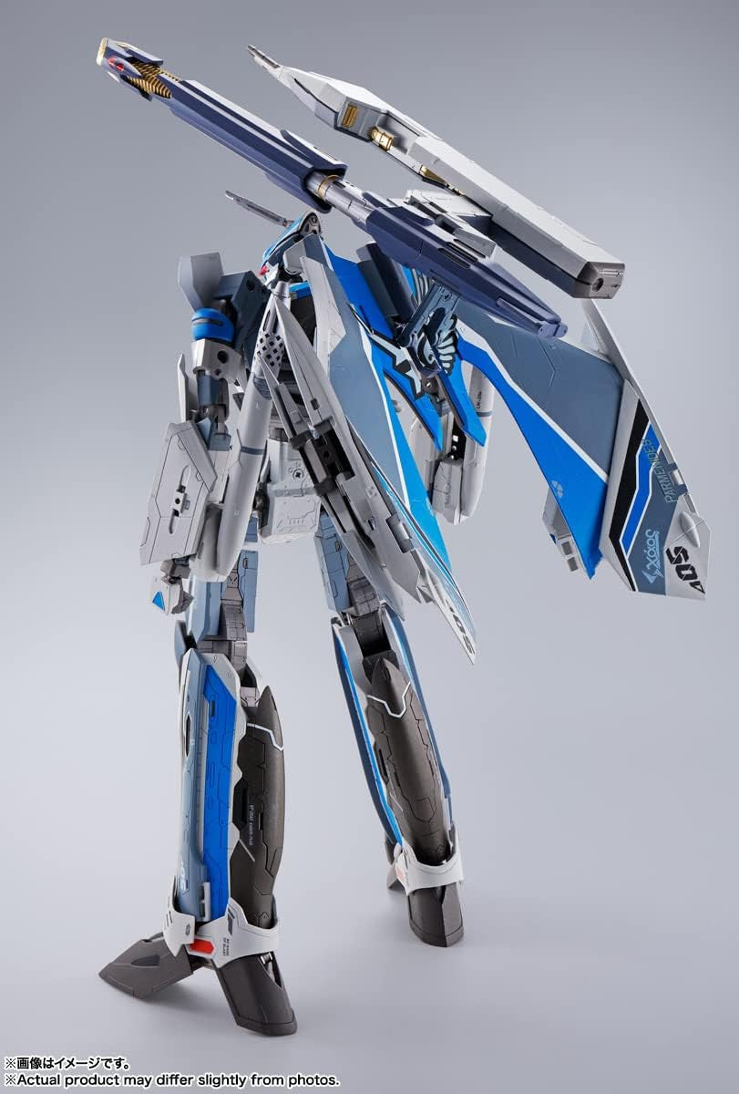 TAMASHII NATIONS - Macross Î” Movie: Absolute Live!!!!!! - VF-31AX Kairos-Plus (Hayate Immelmann Use), Bandai Spirits DX Chogokin Figure