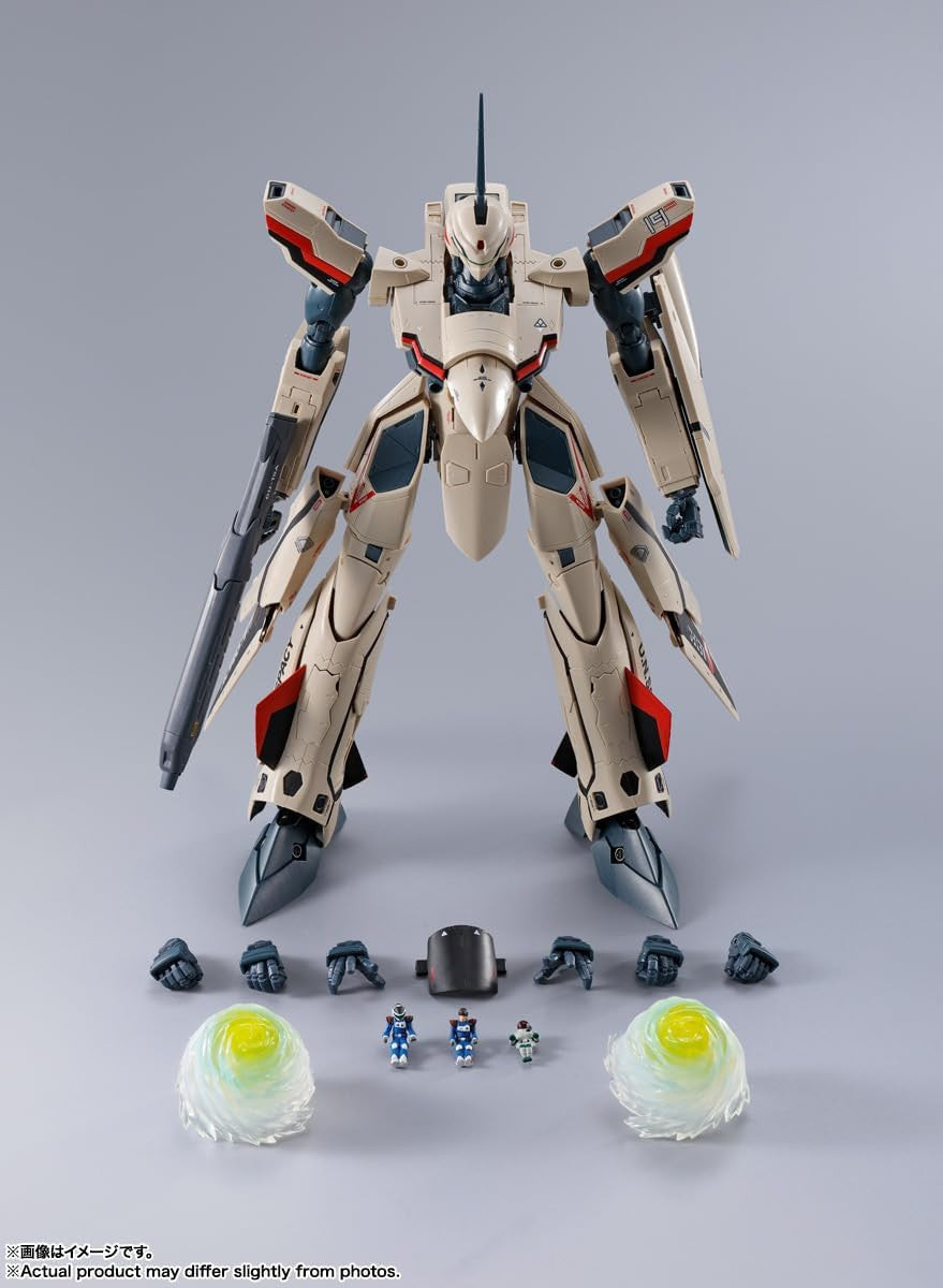 Tamashii Nations Macross Plus YF-19 Excalibur Isamu Alva Dyson USE, Bandai Spirits DX Chogokin Figure BAS65515