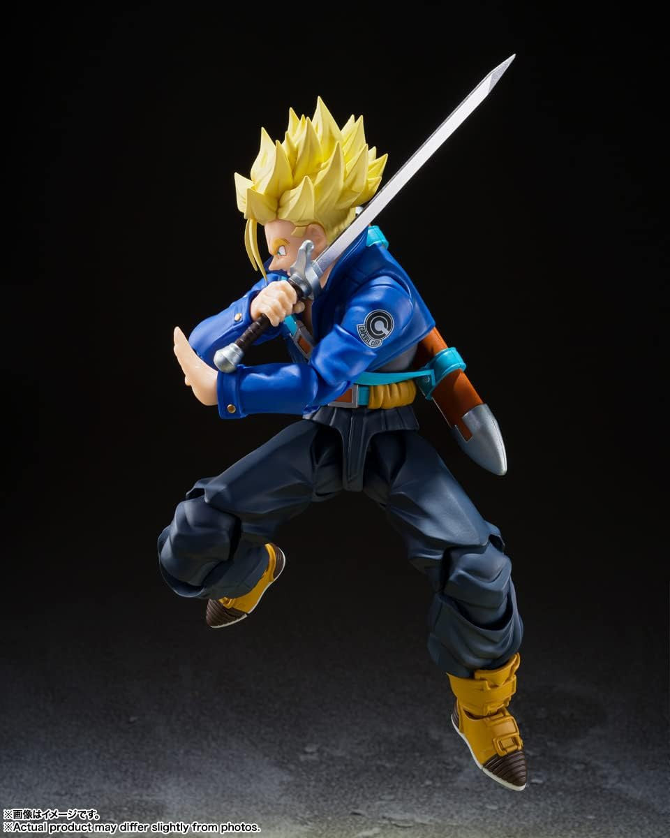 TAMASHII NATIONS Super Saiyan Trunks The Boy from The Future Dragon Ball Z Bandai Spirits S.H.Figuarts BAS64032