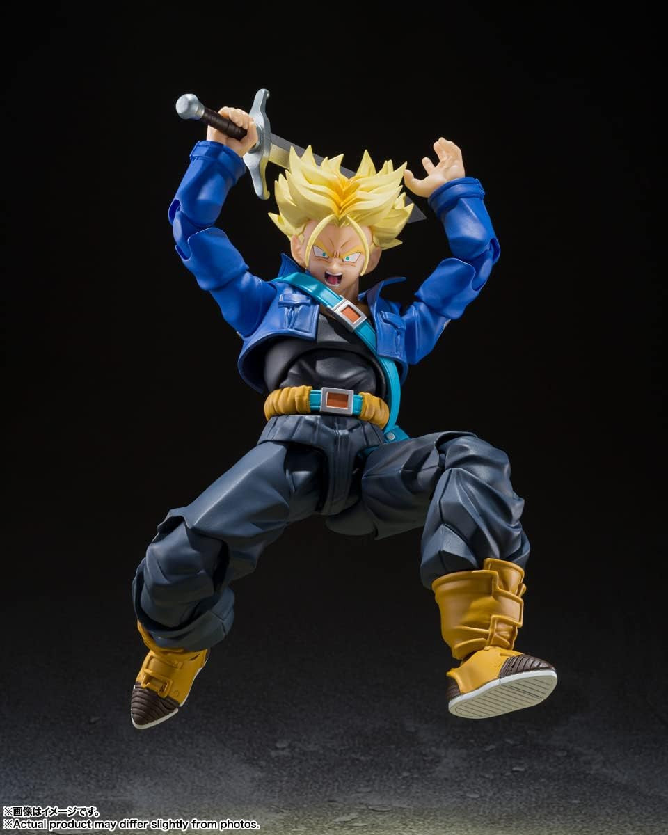 TAMASHII NATIONS Super Saiyan Trunks The Boy from The Future Dragon Ball Z Bandai Spirits S.H.Figuarts BAS64032