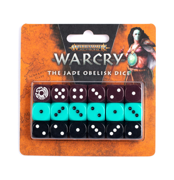 Games Workshop Warhammer Warcry The Jade Obelisk Dice 111-22