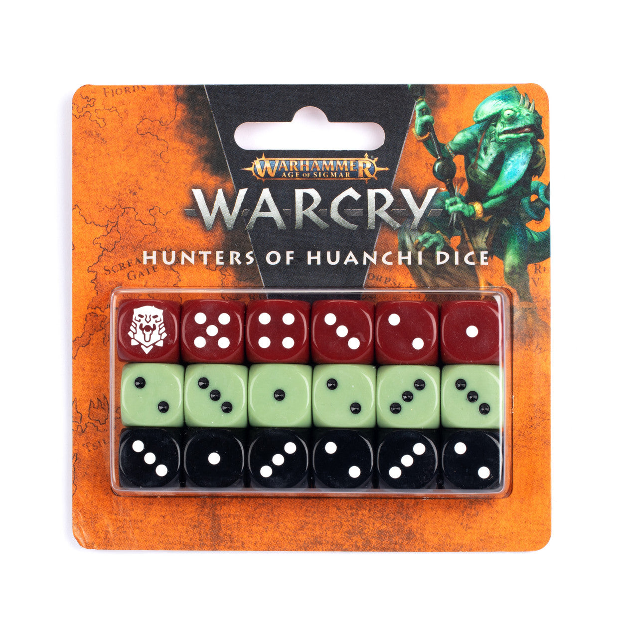 Games Workshop Warhammer Age Of Sigmar Warcry Hunters of Huanchi Dice 2023 Edition 111-73