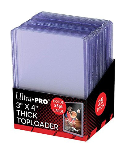 Ultra Pro 3 X 4 Action Packed 55PT Toploader 25ct UPR81181