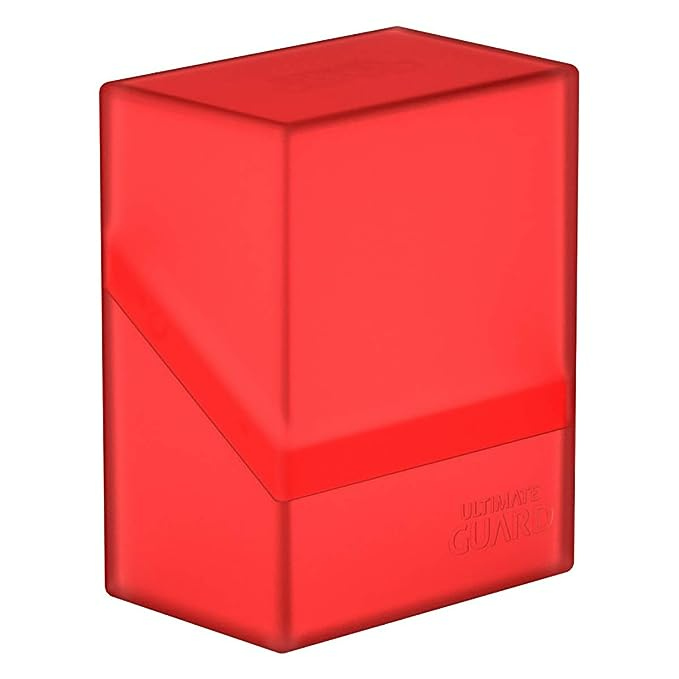 Ultimate Guard Deck Case Boulder Ruby 60Ct UGDDC010891