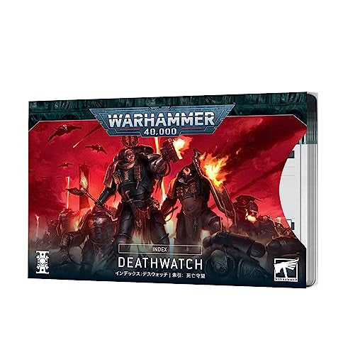 Games Workshop Warhammer 40K Space Marines Index Cards Deathwatch English 72-39