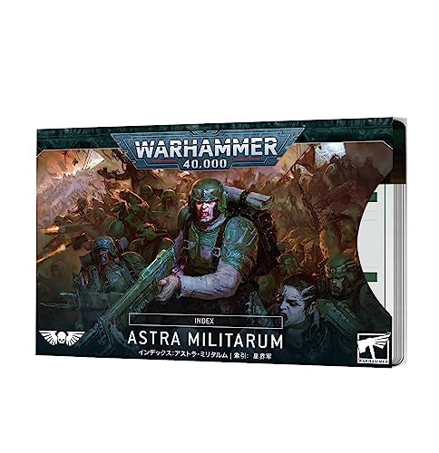 Games Workshop Warhammer 40K Armies Of The Imperium Index Cards Astra Militarum English 72-47