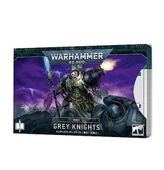 Games Workshop Warhammer 40K Space Marines Index Cards Grey Knights English 72-57
