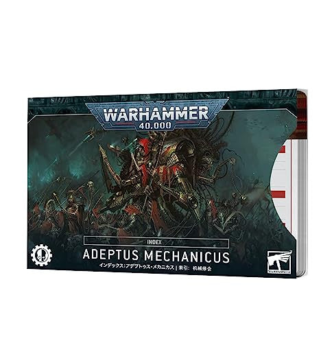 Games Workshop Warhammer 40K Armies Of The Imperium Index Cards Adeptus Mechanicus English 72-59